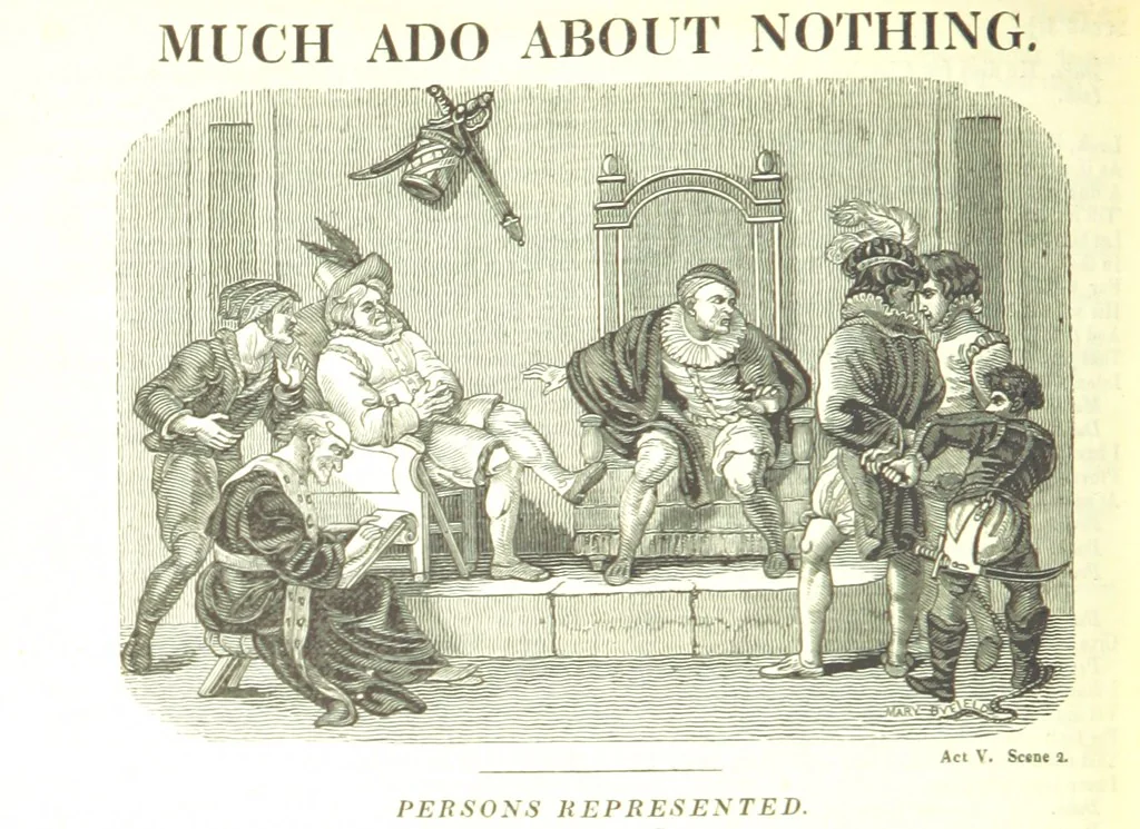 An illustration from The Works of Shakspeare; from the text of Johnson, Steevens, and Reed. With a biographical memoir, and a variety of interesting matter, illustrative of his life and writings. By W. Harvey, 1825, leaf 184