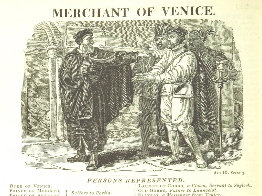 An illustration from The Works of Shakspeare; from the text of Johnson, Steevens, and Reed. With a biographical memoir, and a variety of interesting matter, illustrative of his life and writings. By W. Harvey, 1825, leaf 240