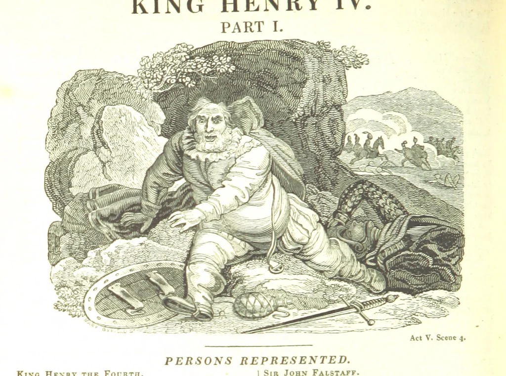 An illustration from The Works of Shakspeare; from the text of Johnson, Steevens, and Reed. With a biographical memoir, and a variety of interesting matter, illustrative of his life and writings. By W. Harvey, 1825, leaf 416