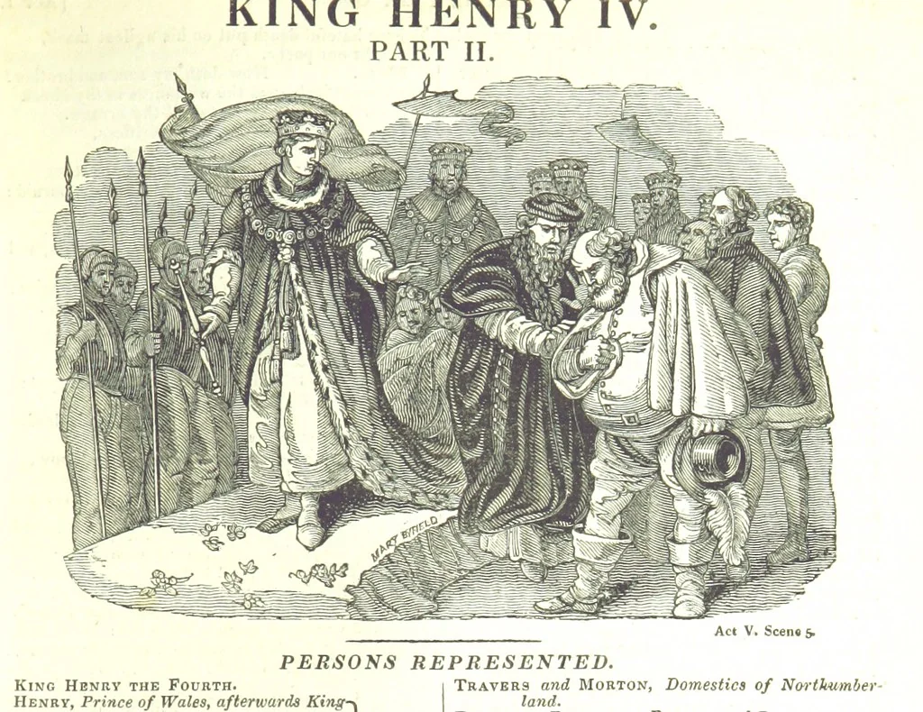 An illustration from The Works of Shakspeare; from the text of Johnson, Steevens, and Reed. With a biographical memoir, and a variety of interesting matter, illustrative of his life and writings. By W. Harvey, 1825, leaf 439