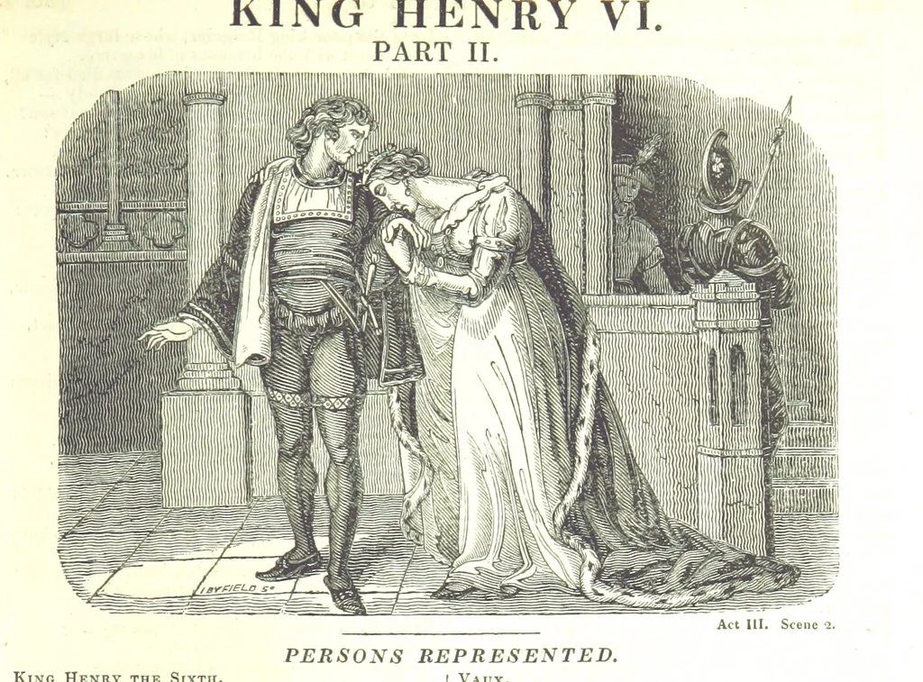 An illustration from The Works of Shakspeare; from the text of Johnson, Steevens, and Reed. With a biographical memoir, and a variety of interesting matter, illustrative of his life and writings. By W. Harvey, 1825, leaf 507