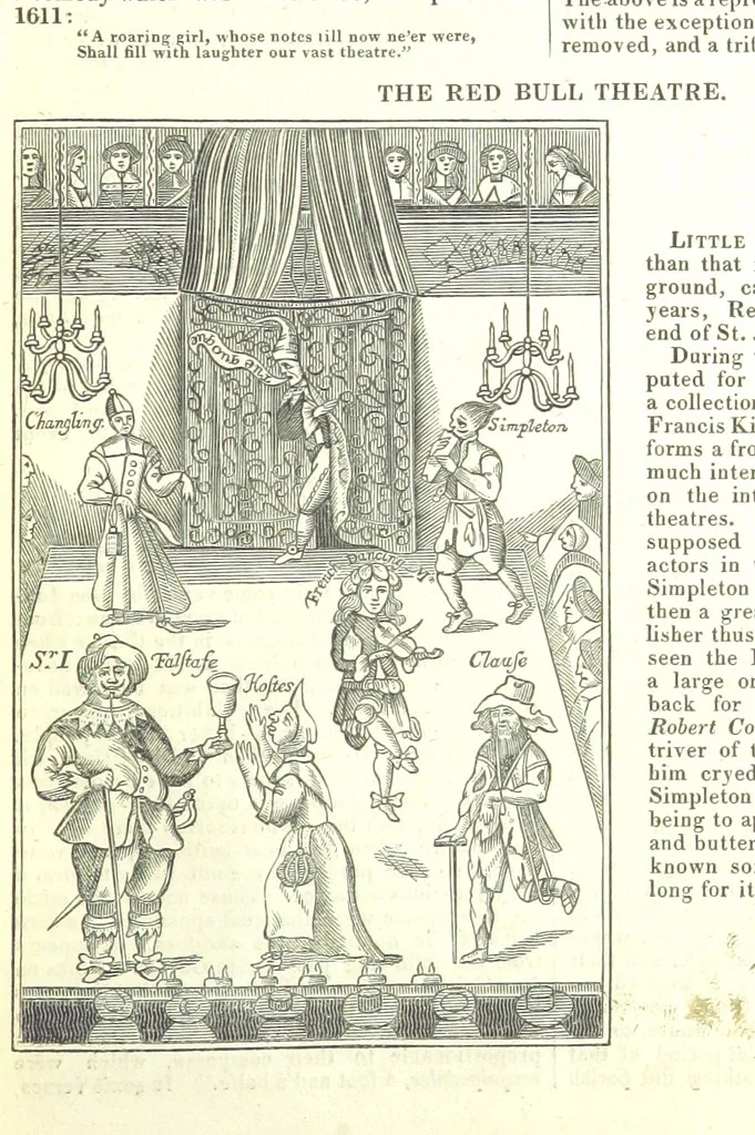 An illustration from The Works of Shakspeare; from the text of Johnson, Steevens, and Reed. With a biographical memoir, and a variety of interesting matter, illustrative of his life and writings. By W. Harvey, 1825, leaf 57