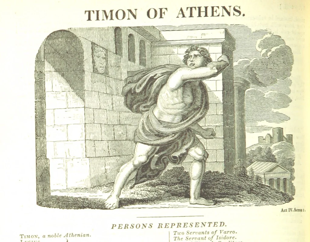 An illustration from The Works of Shakspeare; from the text of Johnson, Steevens, and Reed. With a biographical memoir, and a variety of interesting matter, illustrative of his life and writings. By W. Harvey, 1825, leaf 632