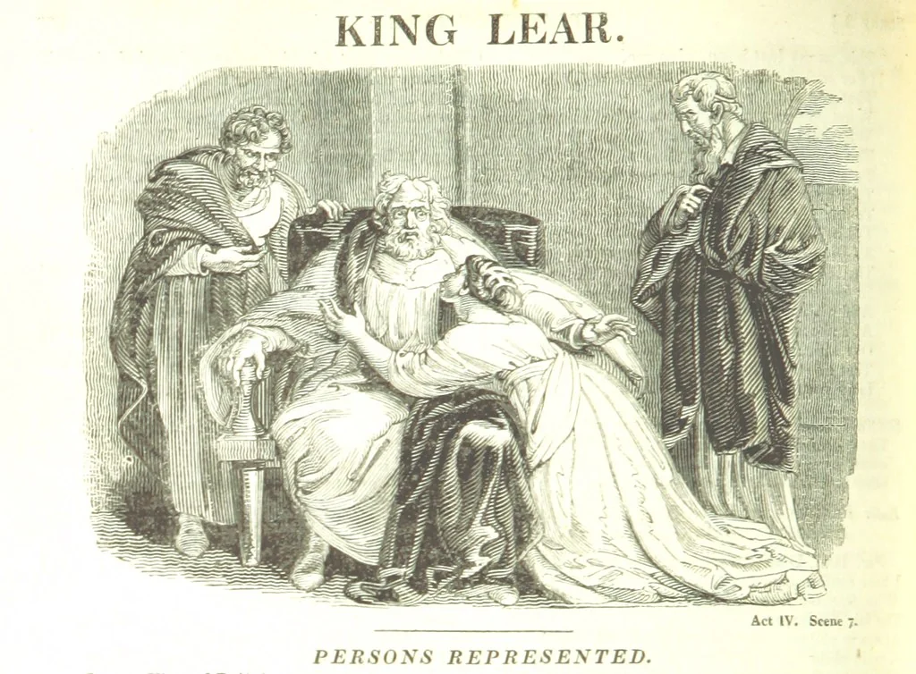 An illustration from The Works of Shakspeare; from the text of Johnson, Steevens, and Reed. With a biographical memoir, and a variety of interesting matter, illustrative of his life and writings. By W. Harvey, 1825, leaf 786