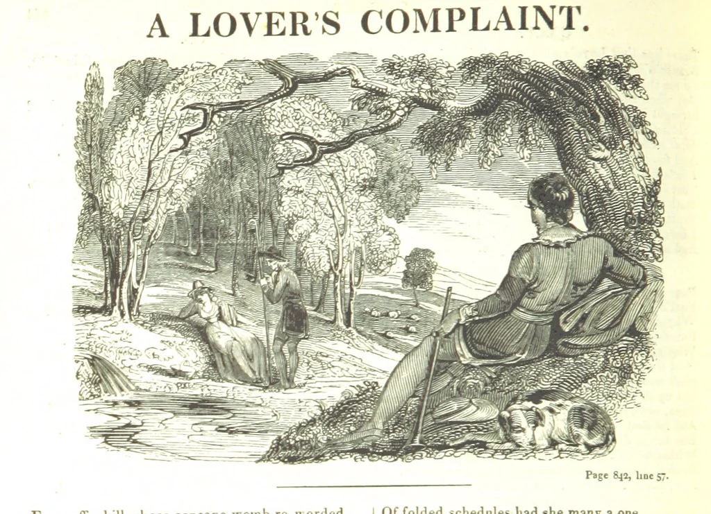 An illustration from The Works of Shakspeare; from the text of Johnson, Steevens, and Reed. With a biographical memoir, and a variety of interesting matter, illustrative of his life and writings. By W. Harvey, 1825, leaf 934