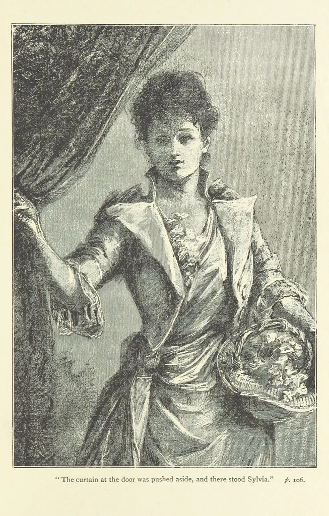 An illustration from Jack Forester's Fate. [A tale, 1893, leaf 107