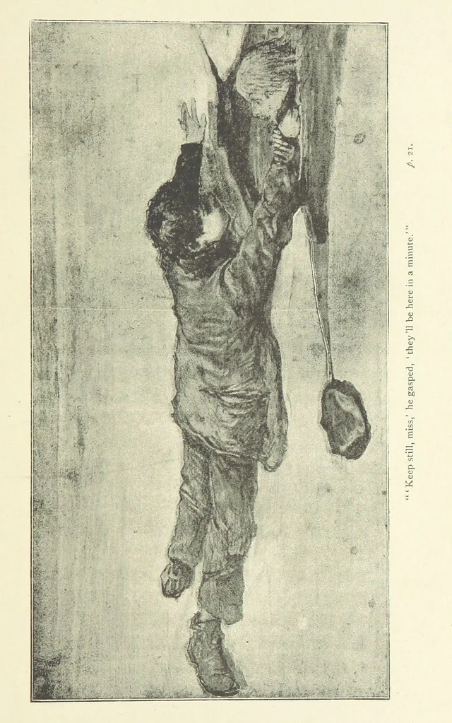 An illustration from Jack Forester's Fate. [A tale, 1893, leaf 27