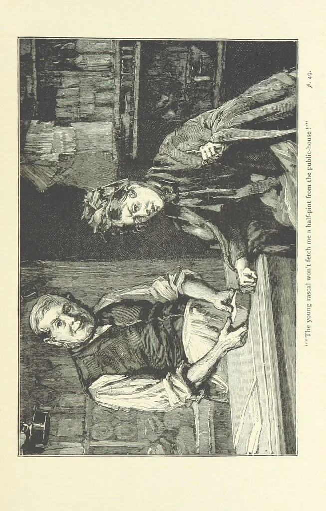 An illustration from Jack Forester's Fate. [A tale, 1893, leaf 51