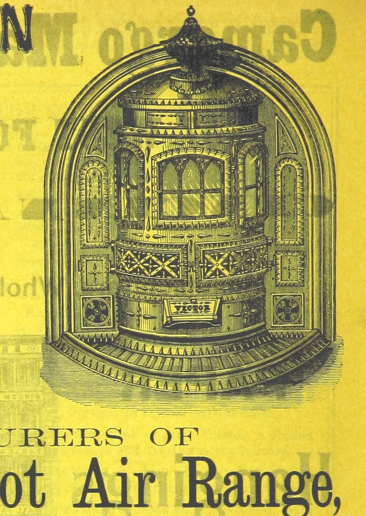 An illustration from Sheppard's Shippers' Guide to the South and West, embracing twenty-three states, Ohio, Indiana, Illinois, etc, 1867, leaf 116