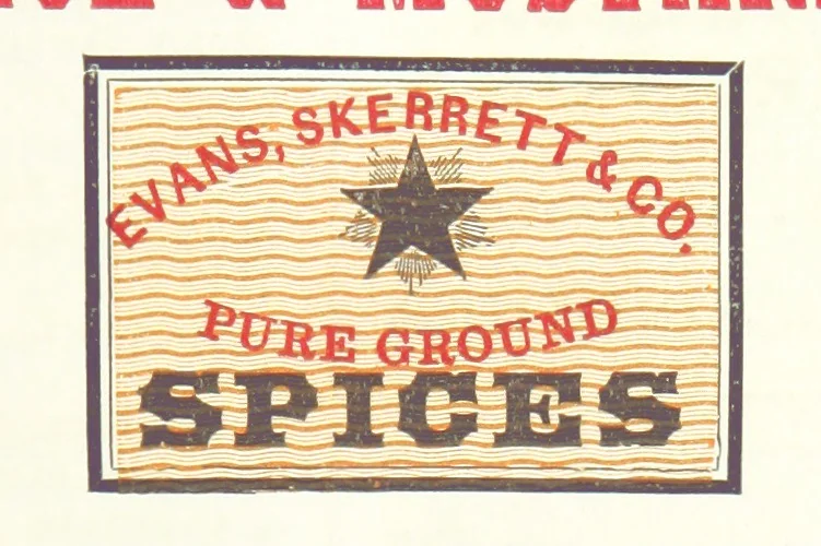 An illustration from Sheppard's Shippers' Guide to the South and West, embracing twenty-three states, Ohio, Indiana, Illinois, etc, 1867, leaf 193