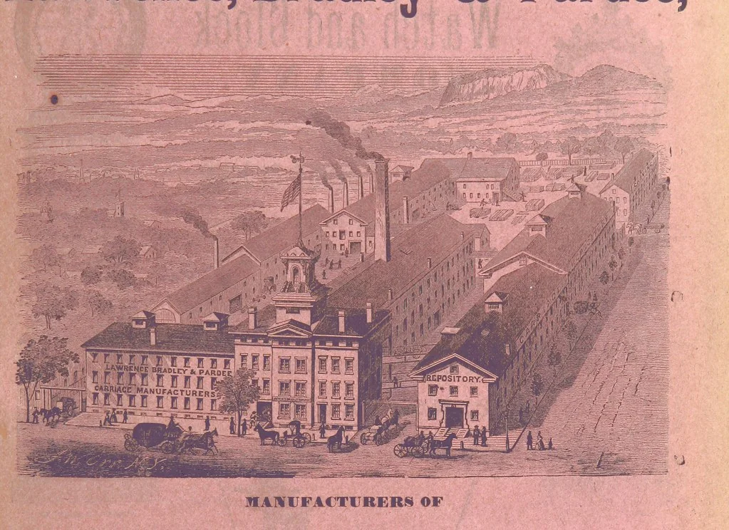 An illustration from Sheppard's Shippers' Guide to the South and West, embracing twenty-three states, Ohio, Indiana, Illinois, etc, 1867, leaf 213