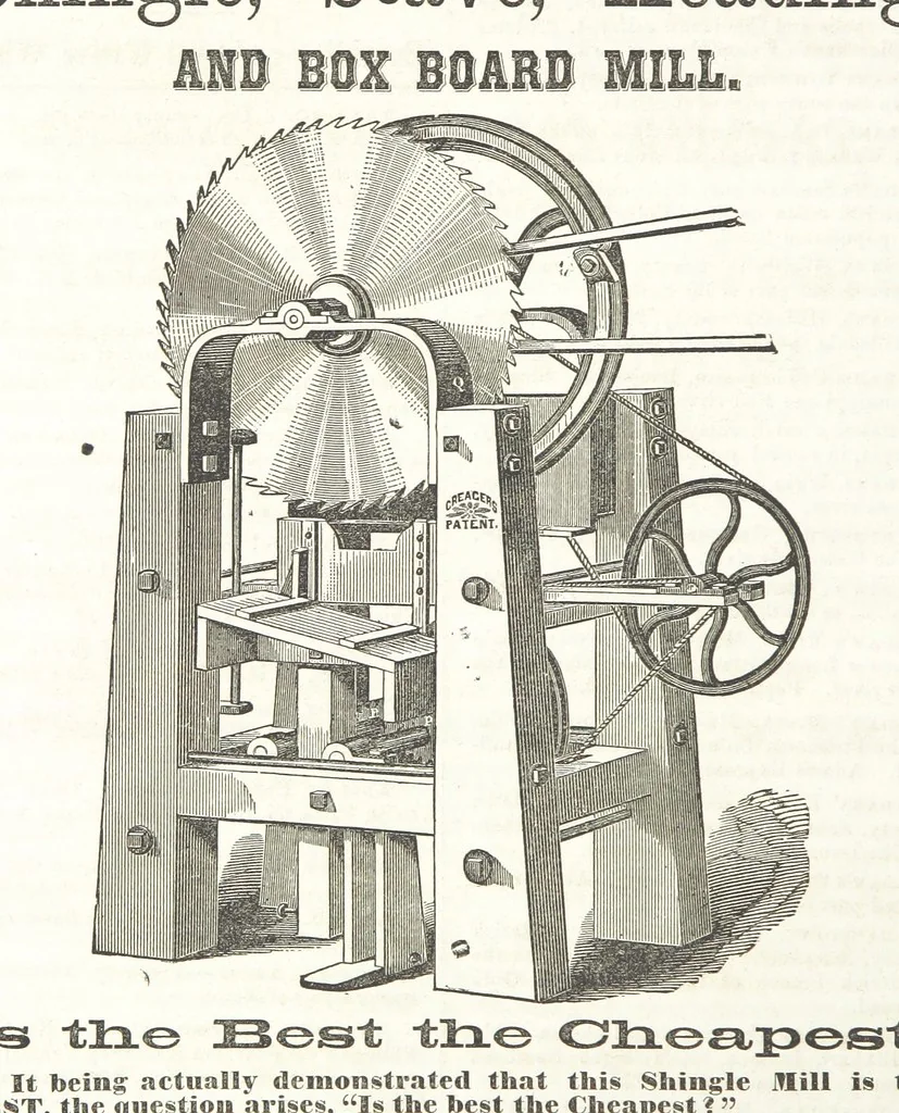 An illustration from Sheppard's Shippers' Guide to the South and West, embracing twenty-three states, Ohio, Indiana, Illinois, etc, 1867, leaf 28