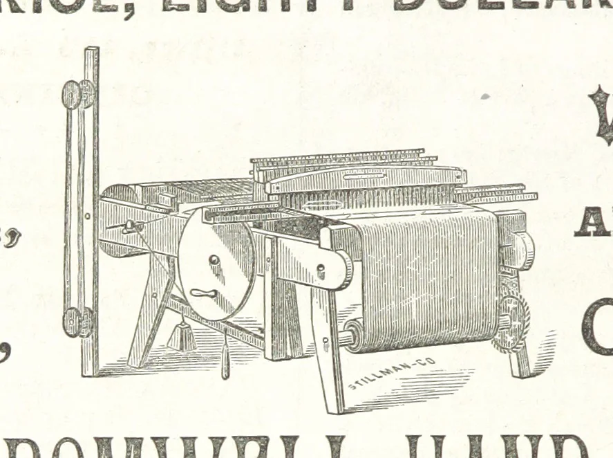 An illustration from Sheppard's Shippers' Guide to the South and West, embracing twenty-three states, Ohio, Indiana, Illinois, etc, 1867, leaf 40