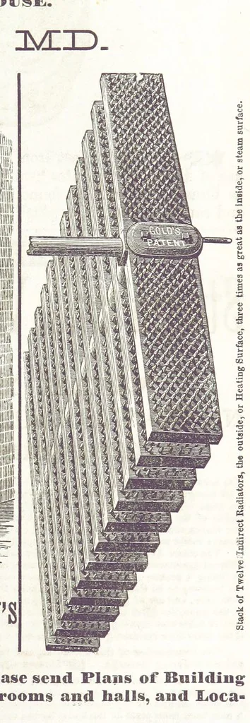 An illustration from Sheppard's Shippers' Guide to the South and West, embracing twenty-three states, Ohio, Indiana, Illinois, etc, 1867, leaf 507