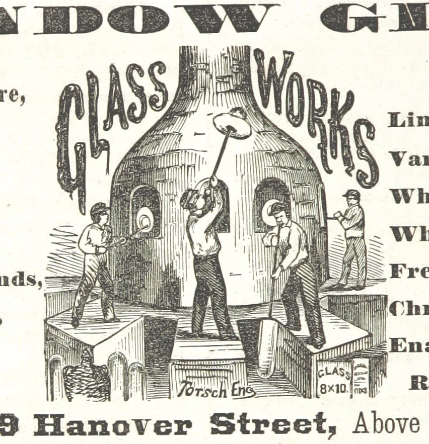 An illustration from Sheppard's Shippers' Guide to the South and West, embracing twenty-three states, Ohio, Indiana, Illinois, etc, 1867, leaf 54