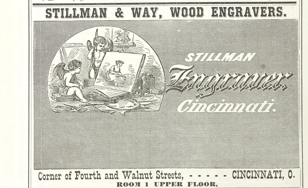 An illustration from Sheppard's Shippers' Guide to the South and West, embracing twenty-three states, Ohio, Indiana, Illinois, etc, 1867, leaf 552