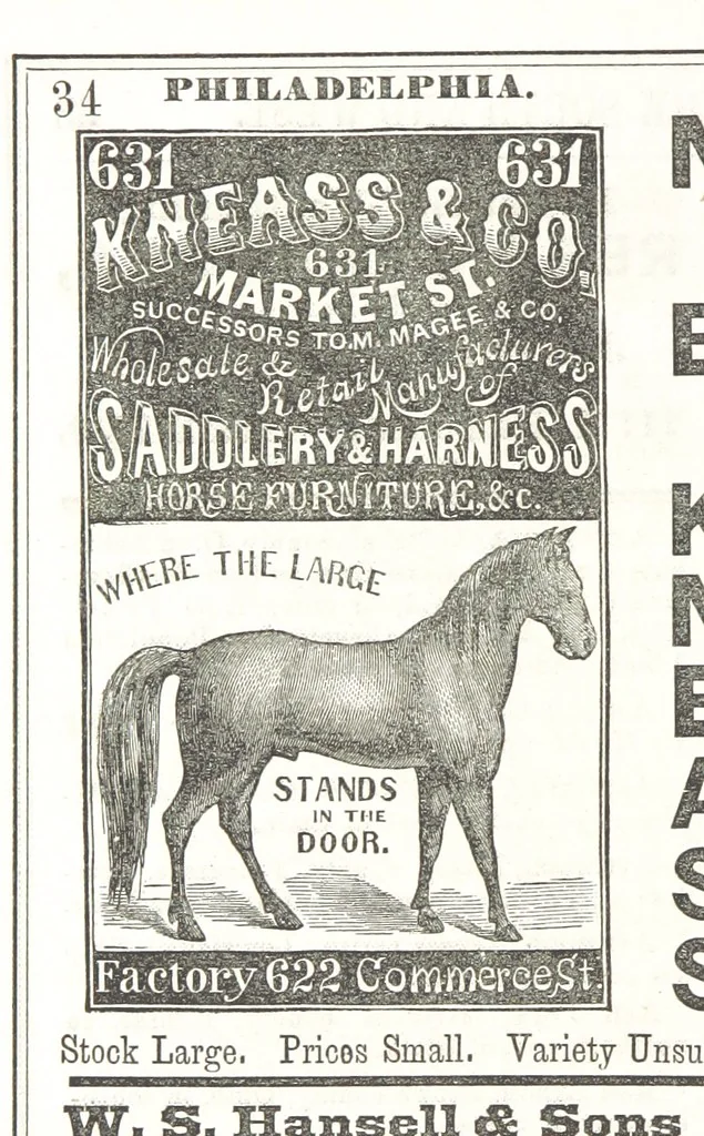 An illustration from Sheppard's Shippers' Guide to the South and West, embracing twenty-three states, Ohio, Indiana, Illinois, etc, 1867, leaf 58