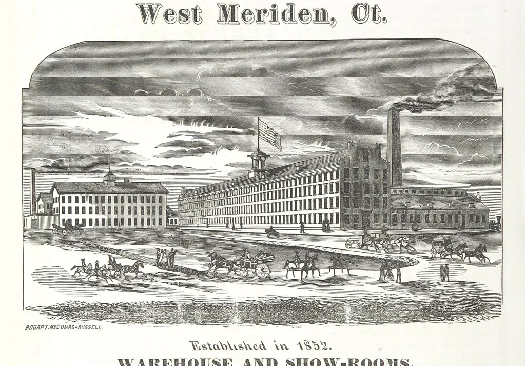 An illustration from Sheppard's Shippers' Guide to the South and West, embracing twenty-three states, Ohio, Indiana, Illinois, etc, 1867, leaf 650