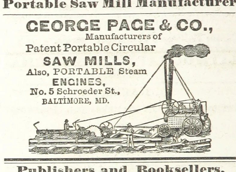 An illustration from Sheppard's Shippers' Guide to the South and West, embracing twenty-three states, Ohio, Indiana, Illinois, etc, 1867, leaf 758