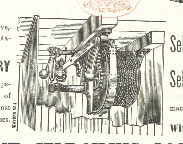 An illustration from Sheppard's Shippers' Guide to the South and West, embracing twenty-three states, Ohio, Indiana, Illinois, etc, 1867, leaf 8