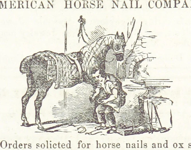 An illustration from Sheppard's Shippers' Guide to the South and West, embracing twenty-three states, Ohio, Indiana, Illinois, etc, 1867, leaf 857