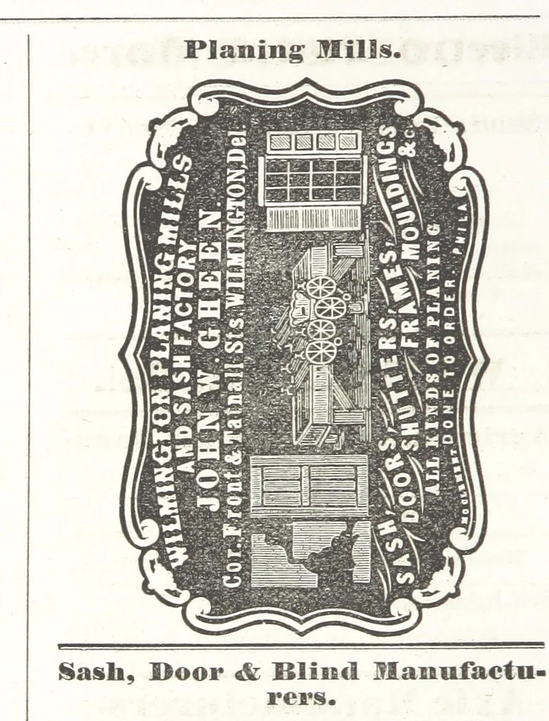 An illustration from Sheppard's Shippers' Guide to the South and West, embracing twenty-three states, Ohio, Indiana, Illinois, etc, 1867, leaf 870