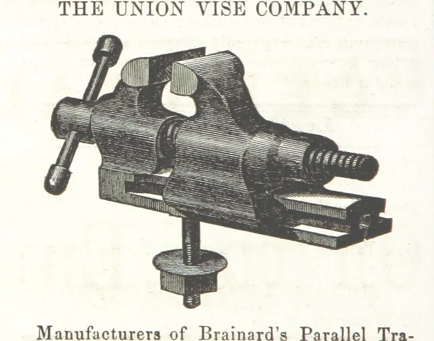 An illustration from Sheppard's Shippers' Guide to the South and West, embracing twenty-three states, Ohio, Indiana, Illinois, etc, 1867, leaf 878
