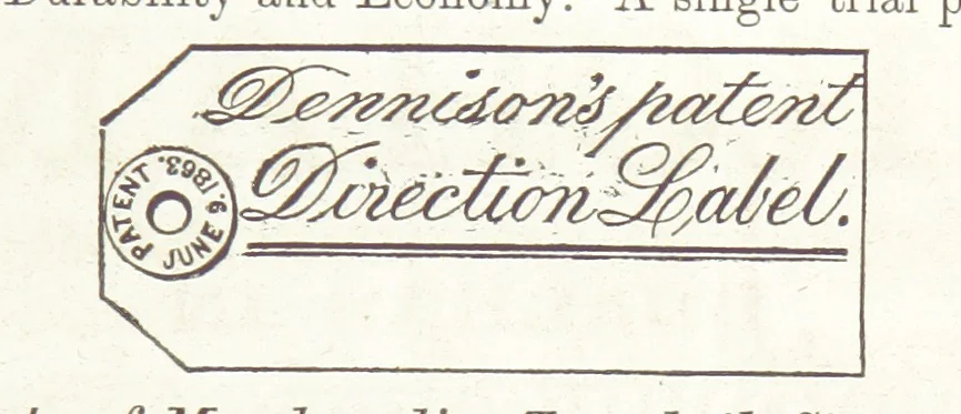 An illustration from Sheppard's Shippers' Guide to the South and West, embracing twenty-three states, Ohio, Indiana, Illinois, etc, 1867, leaf 881