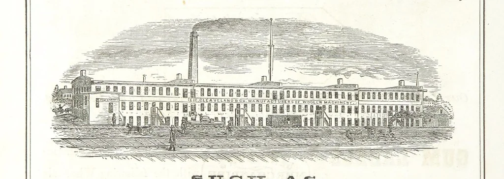 An illustration from Sheppard's Shippers' Guide to the South and West, embracing twenty-three states, Ohio, Indiana, Illinois, etc, 1867, leaf 882