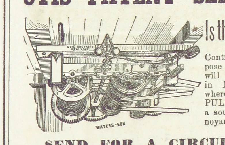 An illustration from Sheppard's Shippers' Guide to the South and West, embracing twenty-three states, Ohio, Indiana, Illinois, etc, 1867, leaf 883