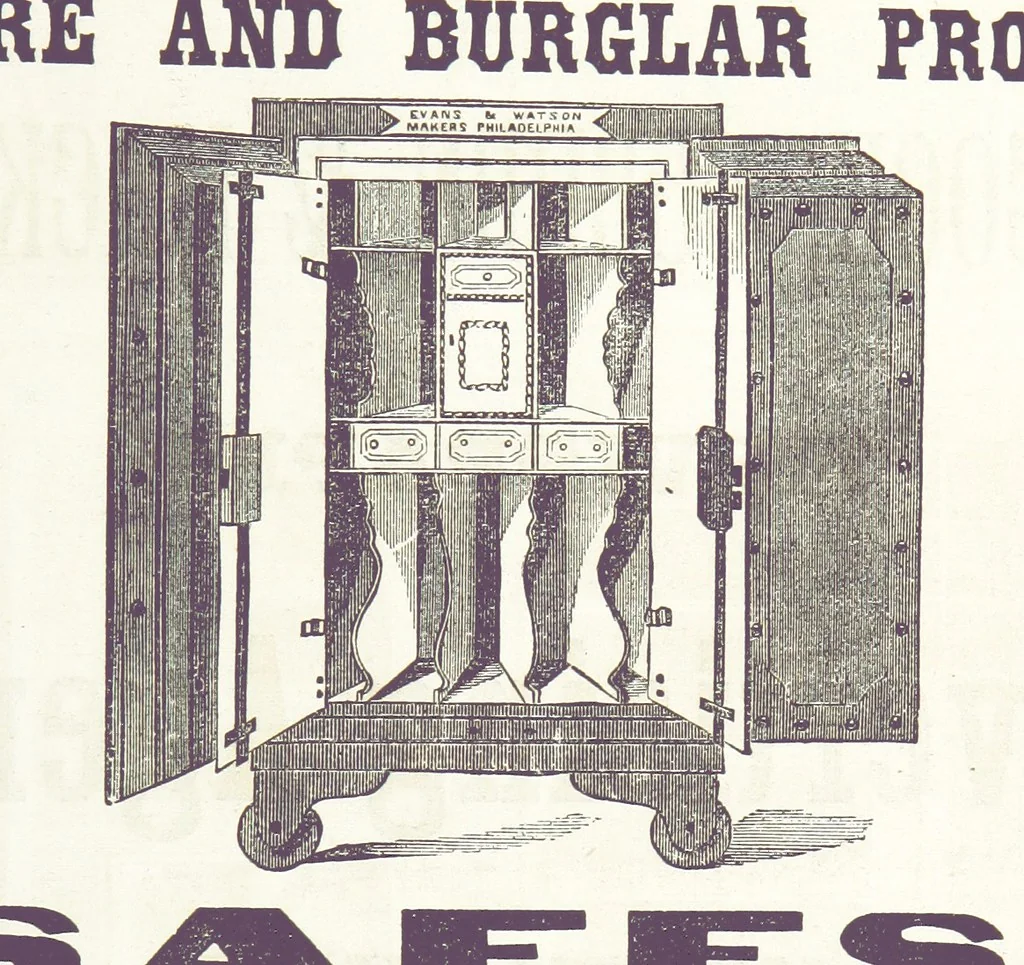 An illustration from Sheppard's Shippers' Guide to the South and West, embracing twenty-three states, Ohio, Indiana, Illinois, etc, 1867, leaf 885