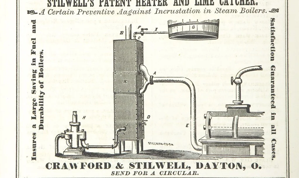 An illustration from Sheppard's Shippers' Guide to the South and West, embracing twenty-three states, Ohio, Indiana, Illinois, etc, 1867, leaf 98