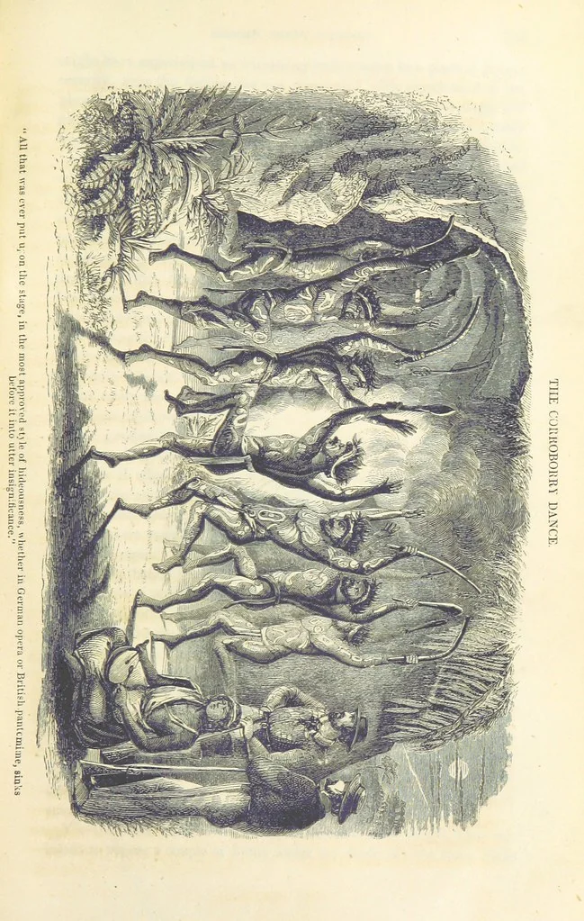 An illustration from Adventures of a Gold-Digger ... Illustrated, etc. [A reissue of “The Gold-Finder of Australia.”, 1856, leaf 183