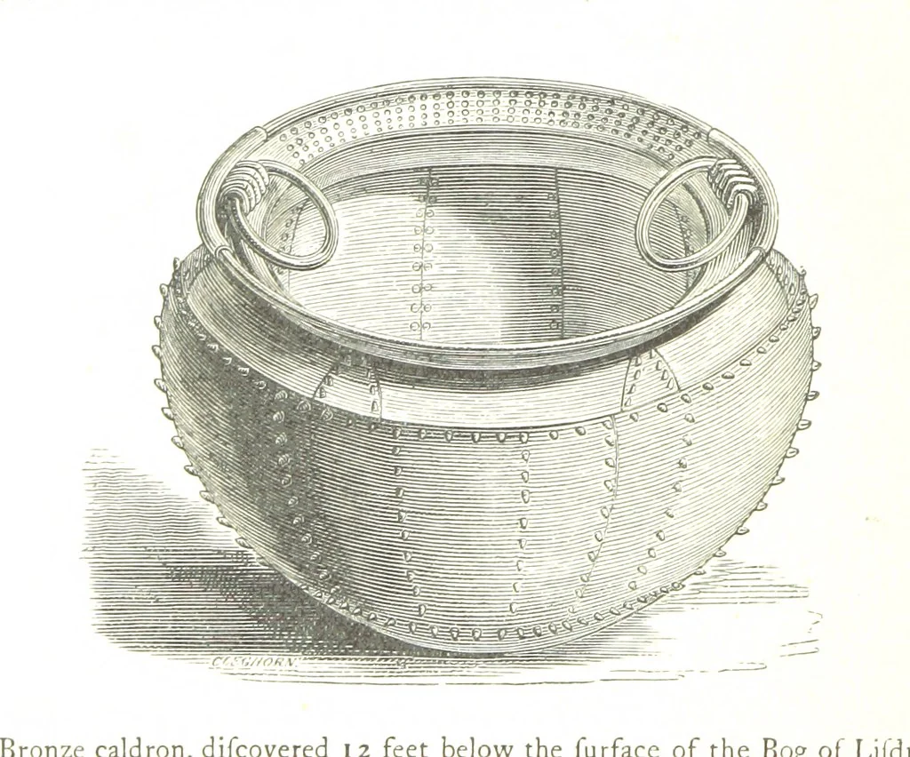 An illustration from The History of the County of Monaghan, 1879, leaf 158