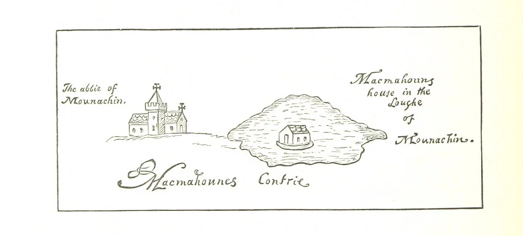 An illustration from The History of the County of Monaghan, 1879, leaf 226