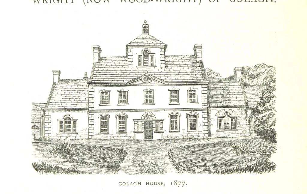An illustration from The History of the County of Monaghan, 1879, leaf 254