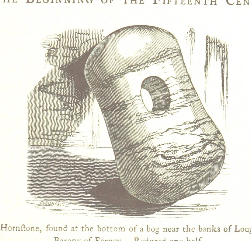 An illustration from The History of the County of Monaghan, 1879, leaf 27