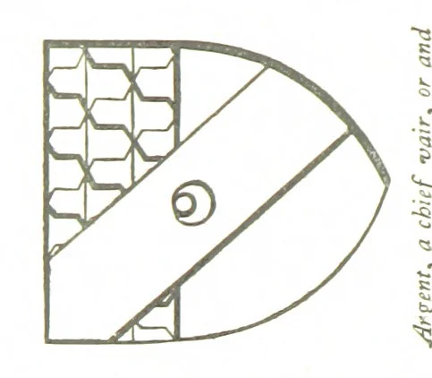 An illustration from The History of the County of Monaghan, 1879, leaf 284