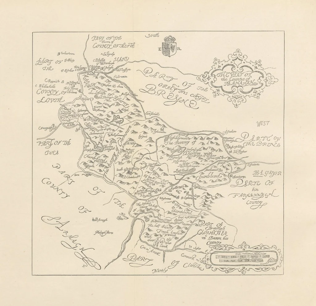 An illustration from The History of the County of Monaghan, 1879, leaf 314