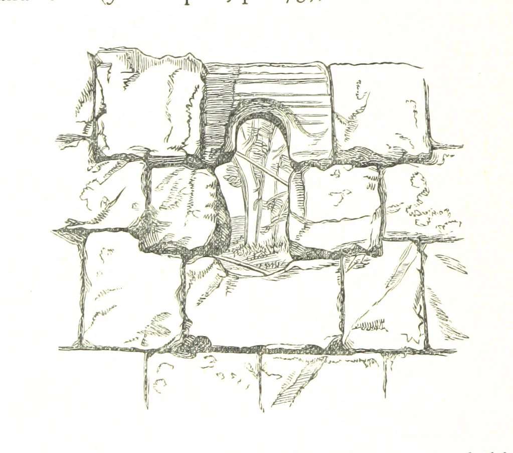An illustration from The History of the County of Monaghan, 1879, leaf 350