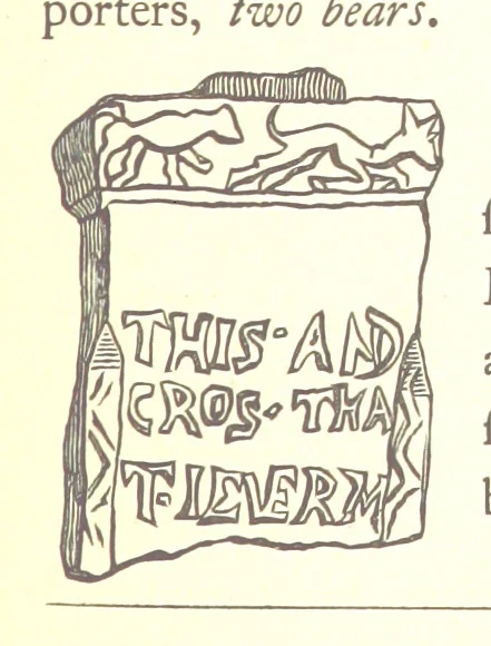 An illustration from The History of the County of Monaghan, 1879, leaf 393