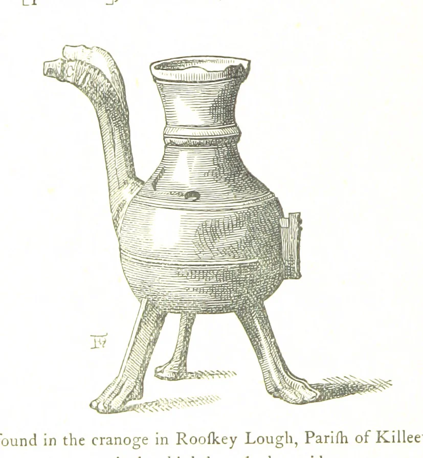 An illustration from The History of the County of Monaghan, 1879, leaf 442