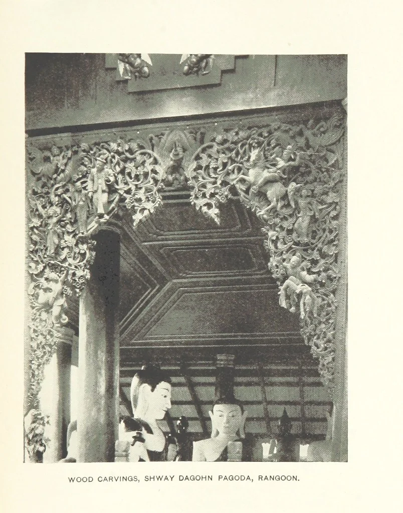 An illustration from Quaint Corners of Ancient Empires: Southern India, Burma, and Manila ... Illustrated, 1899, leaf 201