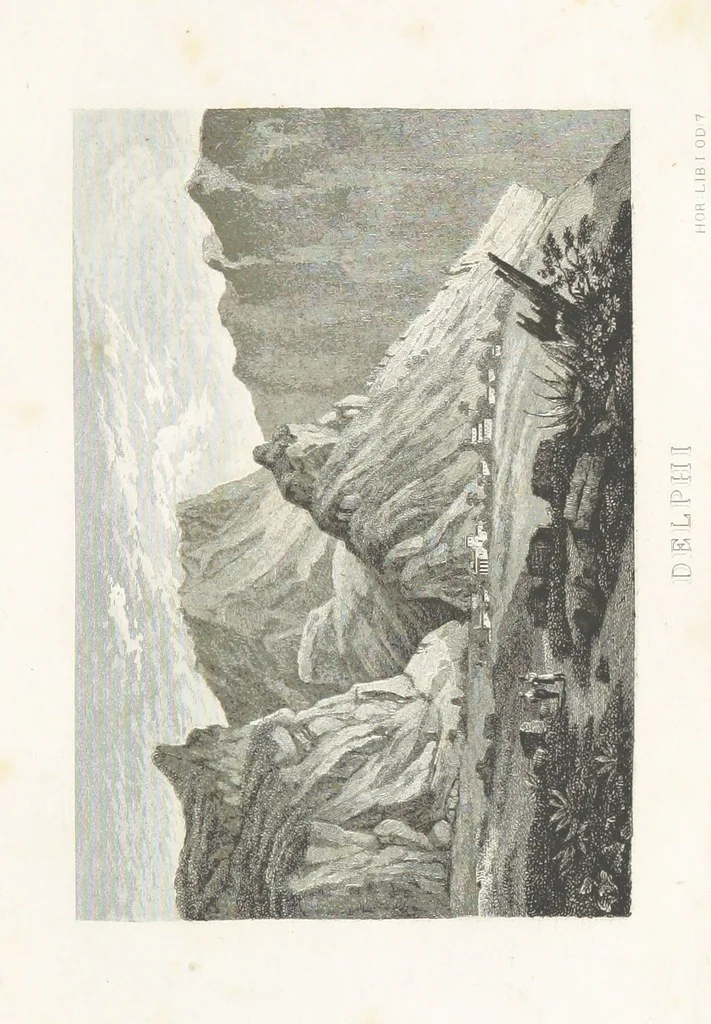 An illustration from 30 Bilder zu Horazens Werken, gestochen unter der Leitung von C. Frommel nach Zeichnungen v. Catel, Frommel, etc. (Erklärung der dreissig Bilder zu Horazens Werken, von ... Dr Sickler.), 1829, leaf 119