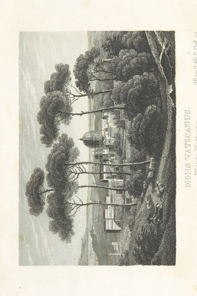 An illustration from 30 Bilder zu Horazens Werken, gestochen unter der Leitung von C. Frommel nach Zeichnungen v. Catel, Frommel, etc. (Erklärung der dreissig Bilder zu Horazens Werken, von ... Dr Sickler.), 1829, leaf 39