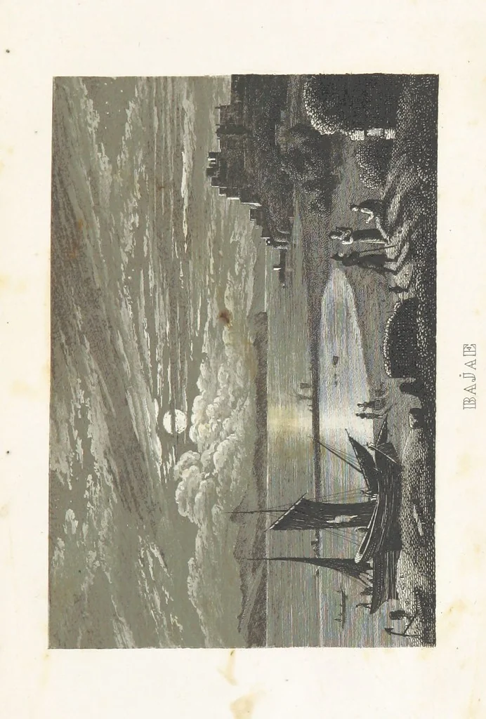 An illustration from 30 Bilder zu Horazens Werken, gestochen unter der Leitung von C. Frommel nach Zeichnungen v. Catel, Frommel, etc. (Erklärung der dreissig Bilder zu Horazens Werken, von ... Dr Sickler.), 1829, leaf 79