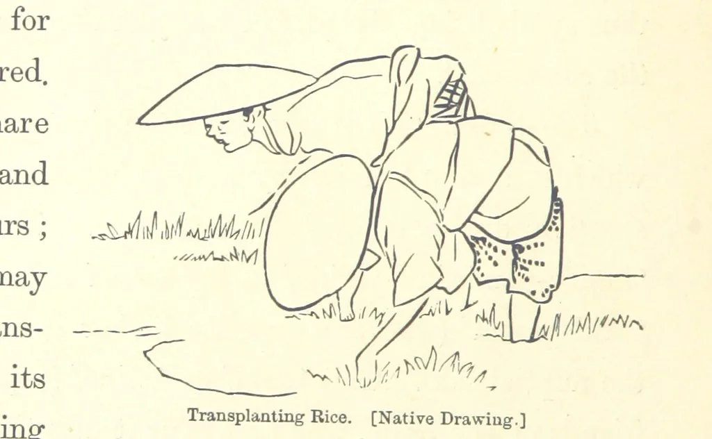 An illustration from Sketches of Japanese Manners and Customs ... Illustrated by native drawings, reproduced in fac-simile by means of chromo-lithography, 1867, leaf 38
