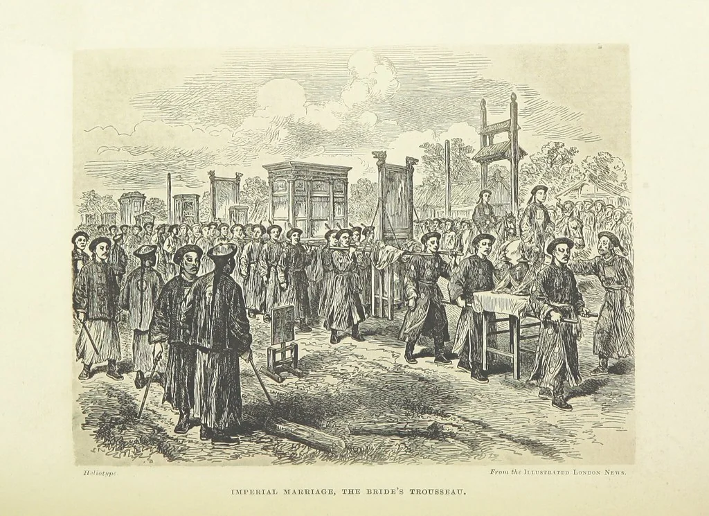 An illustration from Meeting the Sun: a journey all round the world, through Egypt, China, Japan, and California ... With ... heliotype and other illustrations, 1874, leaf 204