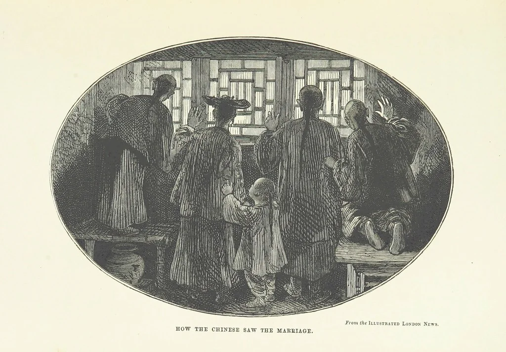 An illustration from Meeting the Sun: a journey all round the world, through Egypt, China, Japan, and California ... With ... heliotype and other illustrations, 1874, leaf 219