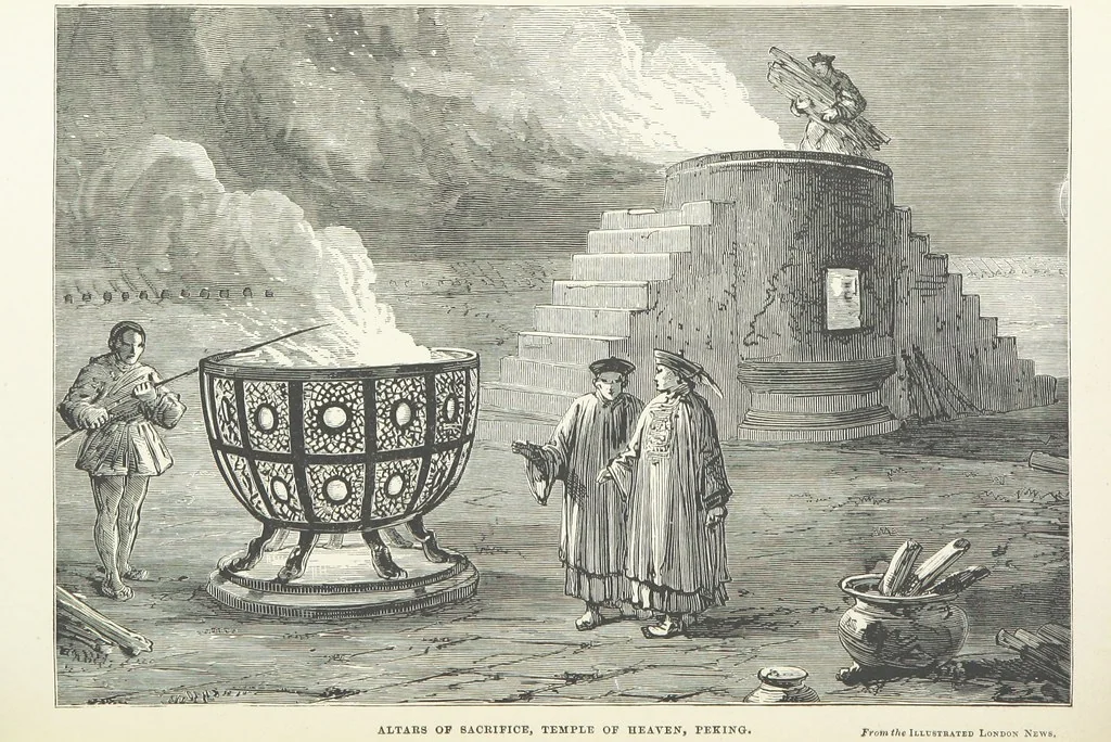 An illustration from Meeting the Sun: a journey all round the world, through Egypt, China, Japan, and California ... With ... heliotype and other illustrations, 1874, leaf 246